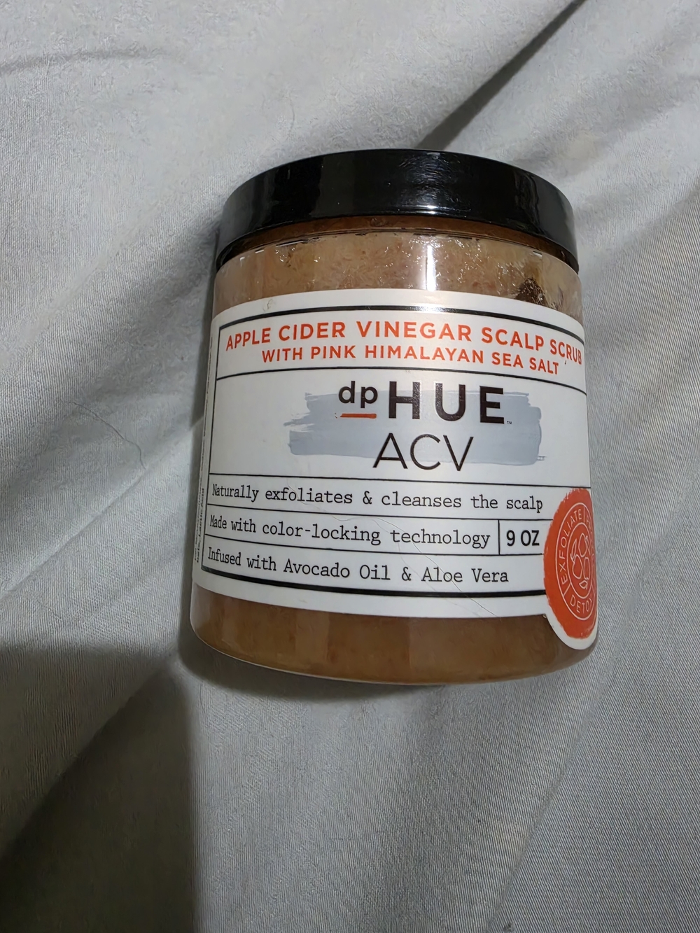 dpHUE ACV Apple Cider Vinegar Scalp Scrub